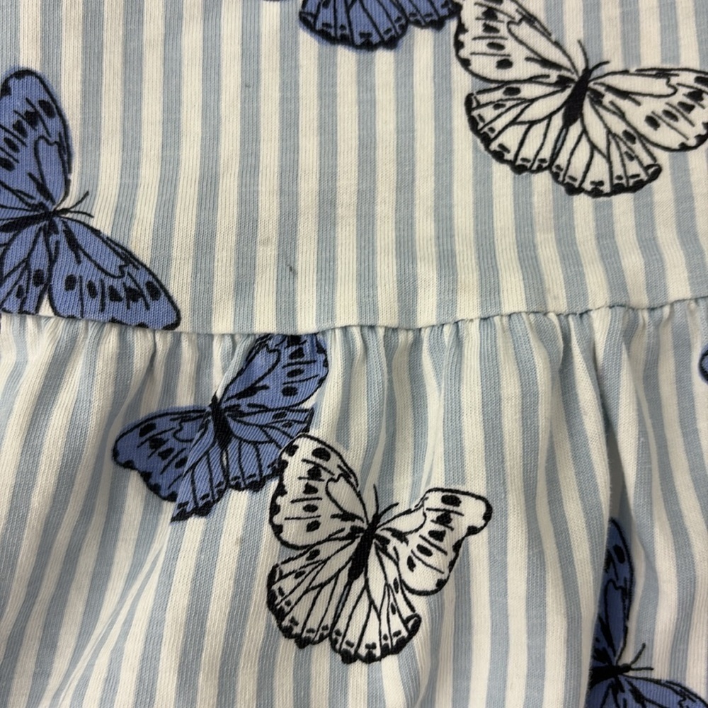 Bundle/ lot of 5— Pink and Blue tops- shorts - dresses 6/7 - Picture 7 of 12